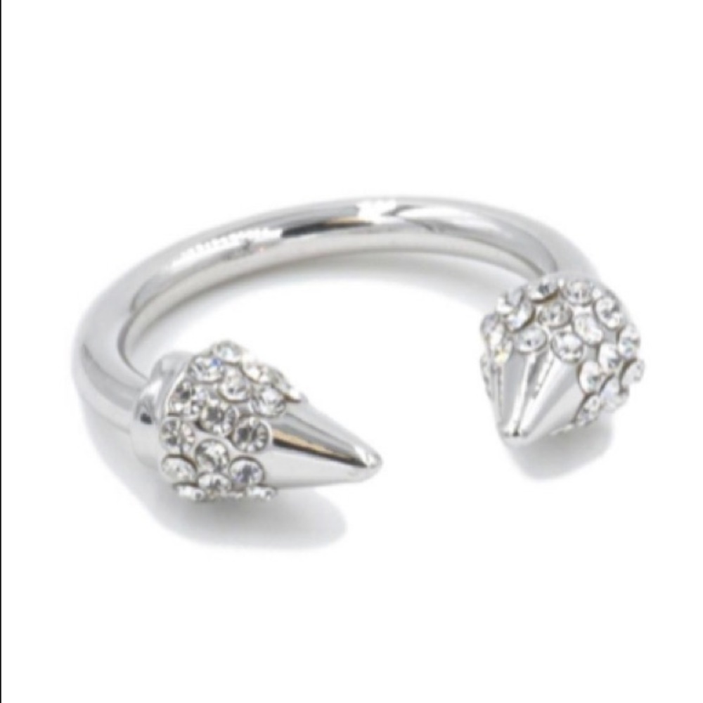 Kinsley Armelle spike studded ring